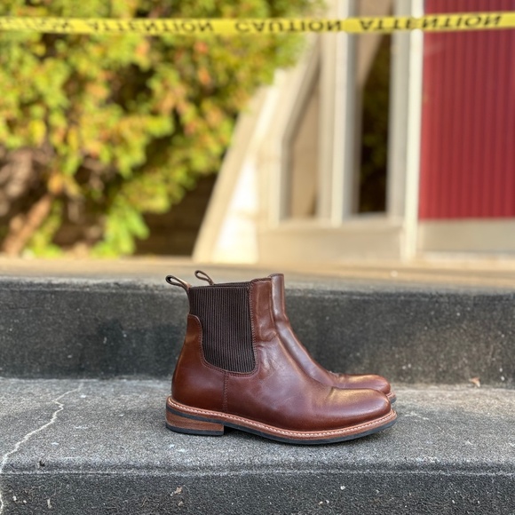 Nisolo Brown Leather Ankle Boots - Picture 2 of 10